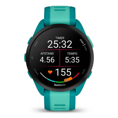 Garmin Forerunner 165 Music Türkis/Aqua – 43 mm – Lauf- und Multisportuhr