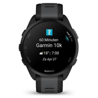 Garmin Forerunner 165 Schwarz – 43 mm – Lauf- und Multisportuhr