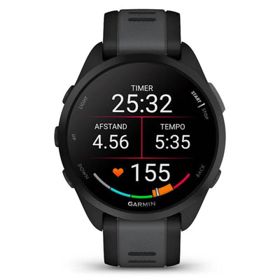 Garmin Forerunner 165 Schwarz – 43 mm – Lauf- und Multisportuhr