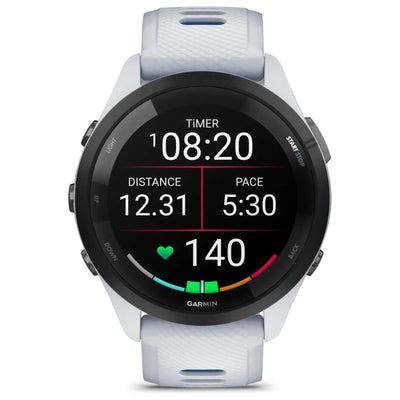 Garmin Forerunner 265 Weiß – 46 mm – Lauf- und Multisportuhr