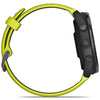 Garmin Forerunner 965 Noir avec bracelet en silicone jaune-noir - 47 mm - Montre de course et multisports premium