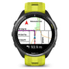 Garmin Forerunner 965 Zwart met geelzwarte siliconen band - 47mm - Premium hardloop & multisport horloge