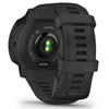 Garmin Instinct 2 Solar Schwarz / Graphit – 45 mm – Robuste Smartwatch für Multisport- und solarbetriebene Abenteuer