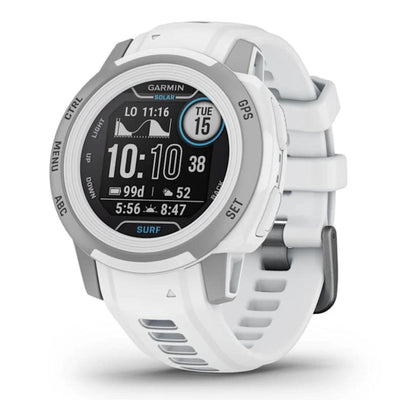 Garmin Instinct 2S Solar Surf Edition Weiß – 40 mm – Surf- und Multisportuhr