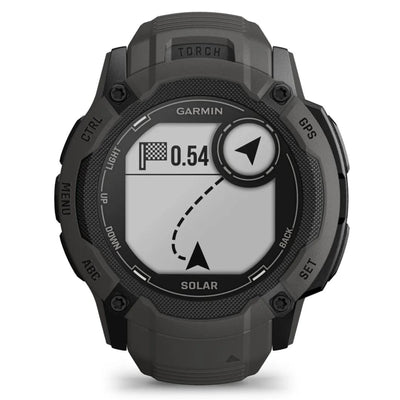 Garmin Instinct 2X Solar Graphite / Noir - 50 mm - Montre intelligente robuste pour les aventures multisports et à énergie solaire