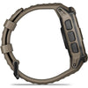 Garmin Instinct 2X Solar Tactical Edition Coyote Tan / Brown - 50 mm - Montre intelligente tactique robuste pour les aventures multisports et alimentées à l'énergie solaire