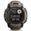 Garmin Instinct 2X Solar Tactical Edition Coyote Tan / Brown - 50 mm - Montre intelligente tactique robuste pour les aventures multisports et alimentées à l'énergie solaire