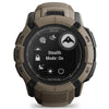 Garmin Instinct 2X Solar Tactical Edition Coyote Tan / Brown – 50 mm – Robuste taktische Smartwatch für Multisport- und solarbetriebene Abenteuer