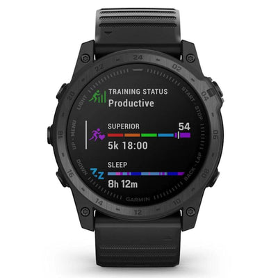 Garmin Tactix 7 Standard Edition Noir - 51 mm - Montre tactique multisport et outdoor