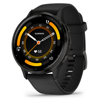 Garmin Venu 3 Noir - 45 mm - Montre intelligente fitness et santé