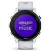 Garmin Forerunner 255 Music White - 46mm - Montre running &amp; multisport