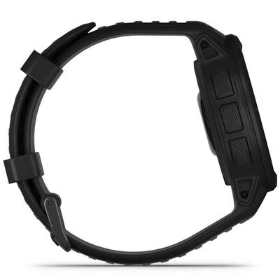 Garmin Instinct 2 Solar Tactical Edition Schwarz – 45 mm – Robuste taktische Smartwatch für Multisport- und solarbetriebene Abenteuer