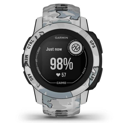 Garmin Instinct 2S Camo Edition Mist – 40 mm – Robuste Multisport- und Abenteuer-Smartwatch