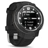 Garmin Instinct Crossover Zwart - 45 mm - Robuuste hybride smartwatch voor multisport & avontuur