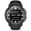 Garmin Instinct Crossover Zwart - 45 mm - Robuuste hybride smartwatch voor multisport & avontuur