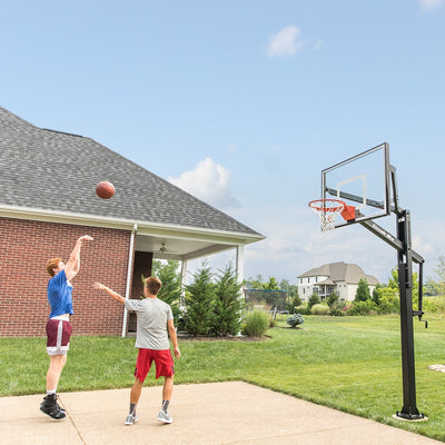 Goalrilla FT54 Profi-Basketballpfosten (Inground) – höhenverstellbar