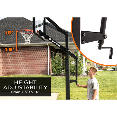 Goalrilla FT54 Professionele Basketbalpaal (Inground) - In hoogte verstelbaar