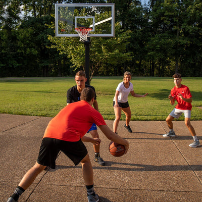 Goalrilla GS60C Profi-Basketballpfosten (Inground) – höhenverstellbar