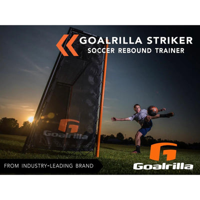 Goalrilla Striker Trainer – Fußballtor aus Stahl mit Rückprallnetz