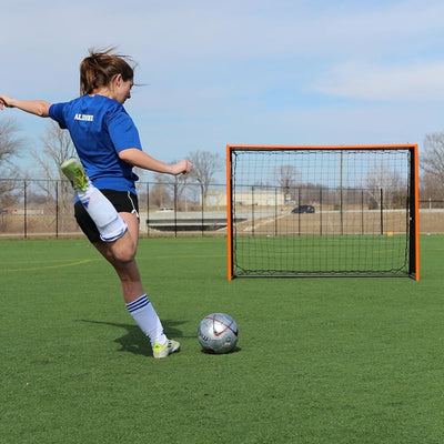 Goalrilla Striker Trainer – Fußballtor aus Stahl mit Rückprallnetz