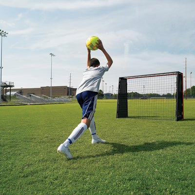 Goalrilla Striker Trainer - But de football en acier avec filet à rebond