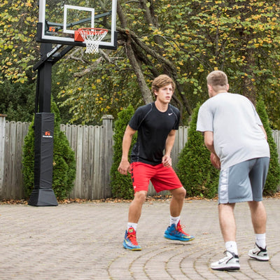 Poteau de basket-ball professionnel Goalrilla CV54 (enterré) - Hauteur réglable