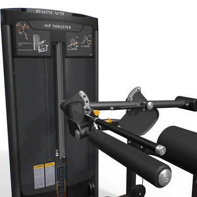 Hip Thrust Machine (steekgewichten) - Evolve Fitness SC-UL-220 Selectorized