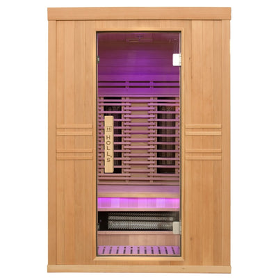 Sauna infrarouge pour 2 personnes - Holl's PureWave 2