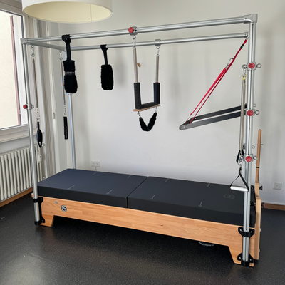 Combo Cadillac Reformer en bois - Bois de hêtre - Body &amp; Exercise Pilates P004