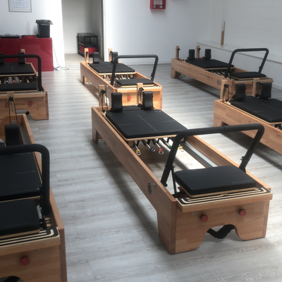 Houten Pilates Reformer - Beukenhout - Body & Exercise Pilates P001