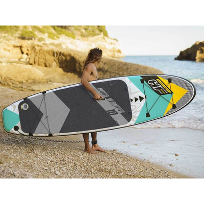 SUP Board Set - Hydro Force Aqua Wander TravelTech Convertible - met kajakzitting & accessoires - 305 x 84 x 12 cm