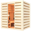 Sauna Combi Hybride (infrarouge et vapeur) pour 4 personnes - Holl's Hybrid Combi Sauna