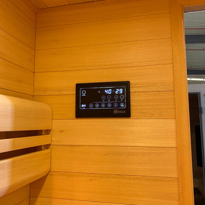 Hybride Combi Sauna (infrarood & stoom) voor 4 personen - Holl's Hybrid Combi Sauna