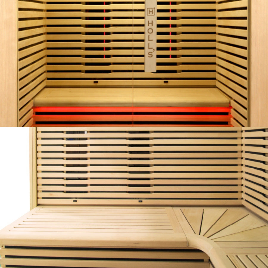 Infraroodsauna voor 3/4 personen - Holl's Canopée 3C