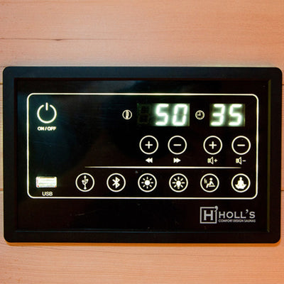 Infrarotsauna für 3 Personen - Holl's PureWave 3