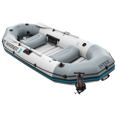 Bateau pneumatique pour 3 personnes - Intex Mariner 3 - 297x127 cm