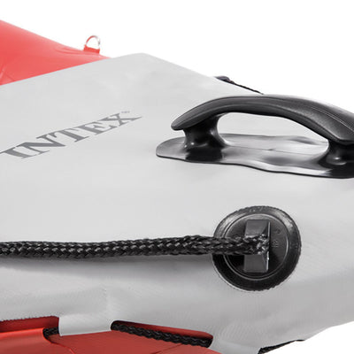 Kayak gonflable avec pagaies, pompe, sac à dos et siège kayak - Intex Excursion Pro - 1 personne