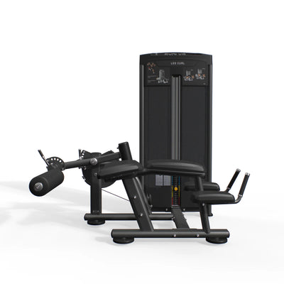 Liegendes Beinbeugergerät (Stichgewichte) – Evolve Fitness SC-UL-150 Selectorized