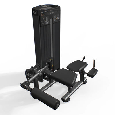 Liegendes Beinbeugergerät (Stichgewichte) – Evolve Fitness SC-UL-150 Selectorized