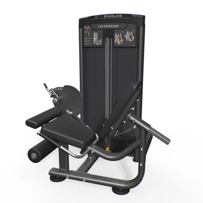 Leg Extension Machine (steekgewichten) - Evolve Fitness SC-UL-140 Selectorized