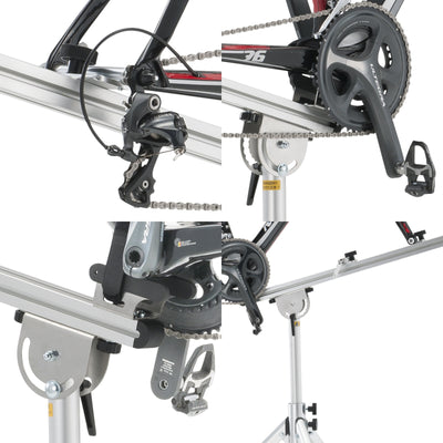 Minoura RS-1800 3-poot werk- & reparatiestandaard voor (race)fietsen - opvouwbaar