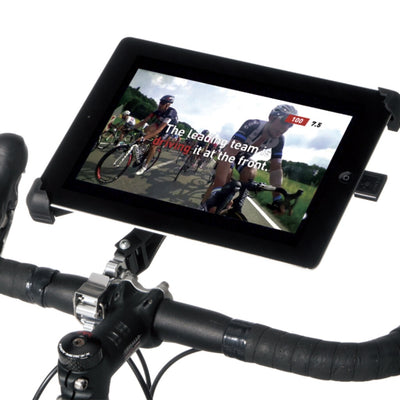 Minoura TPH-1 Tablet-Halterung für (Renn-)Fahrräder und Spinning-Bikes