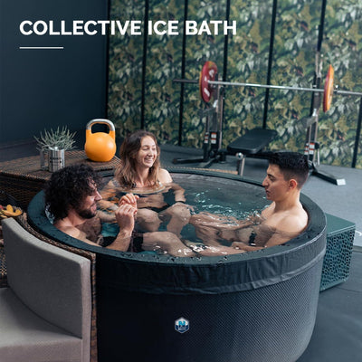 NetSpa Ice Vita bain de glace + jacuzzi pour 4 personnes - multifonctionnel - 3kW