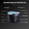 NetSpa Ice Vita Eisbad + Whirlpool für 4 Personen – multifunktional – 3 kW