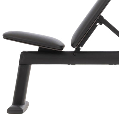 NOHRD Weight Bench Black / All Black - Banc de musculation réglable - Chêne teinté