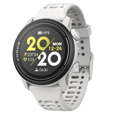 Coros PACE 3 Silicone Blanc - Montre GPS Sport &amp; Aventure / Montre Multisport