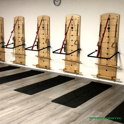 Houten Pilates Wall Unit - Body & Exercise Pilates Postural Wall (P009)