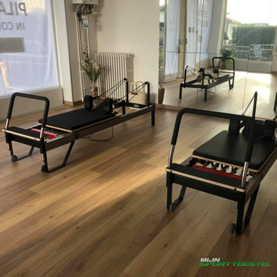 Reformer Pilates en aluminium - Gain de place - Body &amp; Exercise Pilates S001