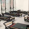 Tour de reformage Pilates en aluminium Black Edition - Gain de place et stockage vertical - Body &amp; Exercise Pilates BE03