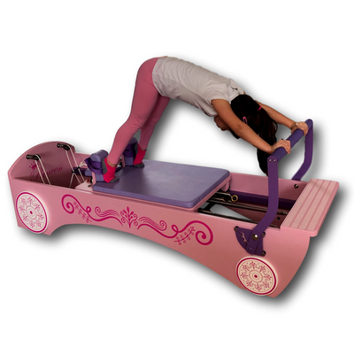 Houten Pilates Reformer voor kinderen - 100% aanpasbaar - Body & Exercise Pilates RK01